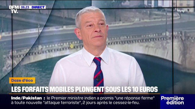 ÉDITO - Les prix des forfaits mobile diminuent