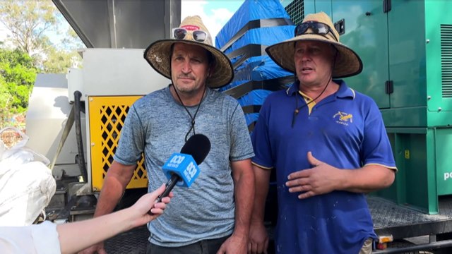 Around 126 tonnes of plastic waste stockpiled from NSW oyster farms