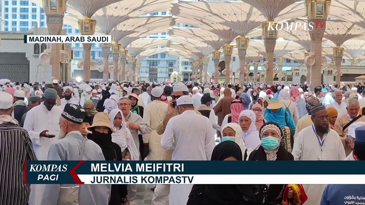 Cuaca di Madinah Capai 40 Derajat Celcius, Jemaah Haji Diimbau Jaga Kesehatan