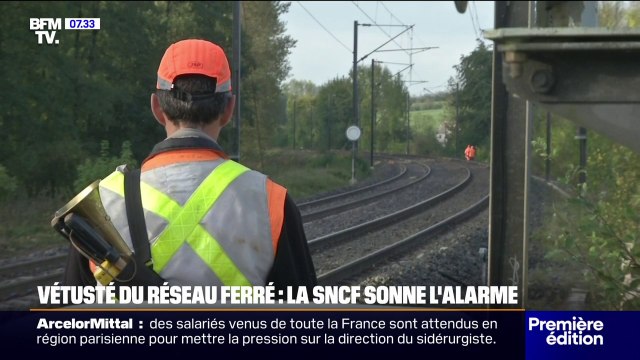 Rails, caténaires, appareils de signalisation... À cause de la vétusté du réseau SNCF, 4.000km de voies ferrées sont menacées