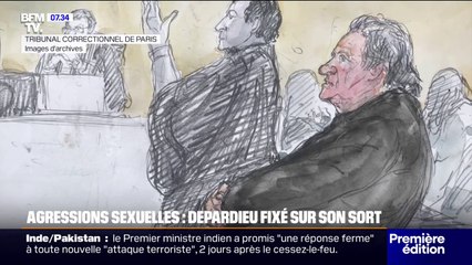 Accusé "d'agressions sexuelles", Gérard Depardieu fixé sur son sort ce mardi
