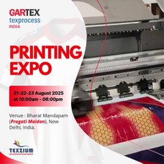 Redefining print excellence – join us at Gartex Texprocess India 2025 for next-gen textile innovation!