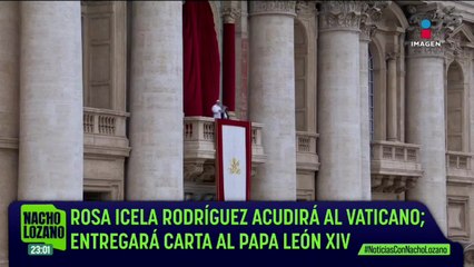Sheinbaum enviará una invitación oficial al papa León XIV para que visite México