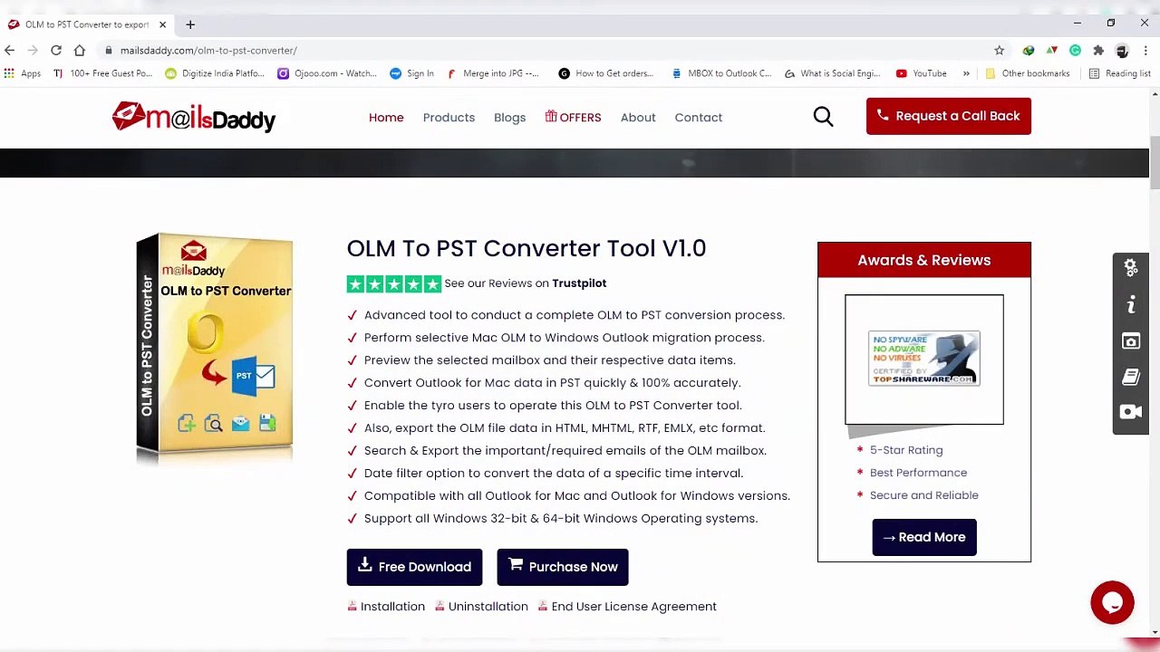 Convert OLM to PST | Outlook Mac to Windows Migration Tool