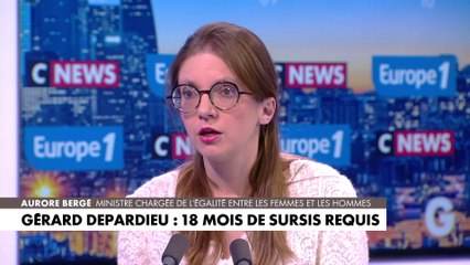 Aurore Bergé : «Je ne suis pas pour qu'on gomme la filmographie de Gérard Depardieu»