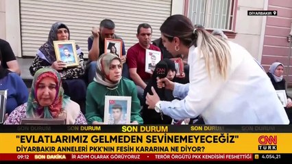 CNN TÜRK bölgede: Diyarbakır anneleri PKK’nın fesih kararına ne diyor?