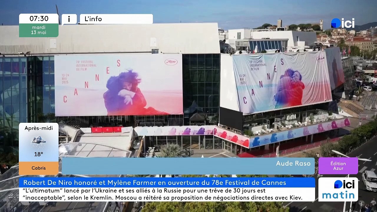 13/05/2025 - ici matin par ici Azur en vidéo