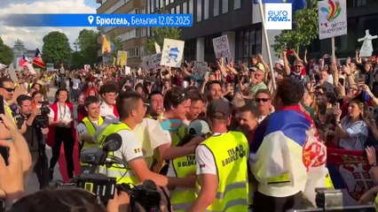 Ультрамарафон: сербские студенты добежали до Брюсселя