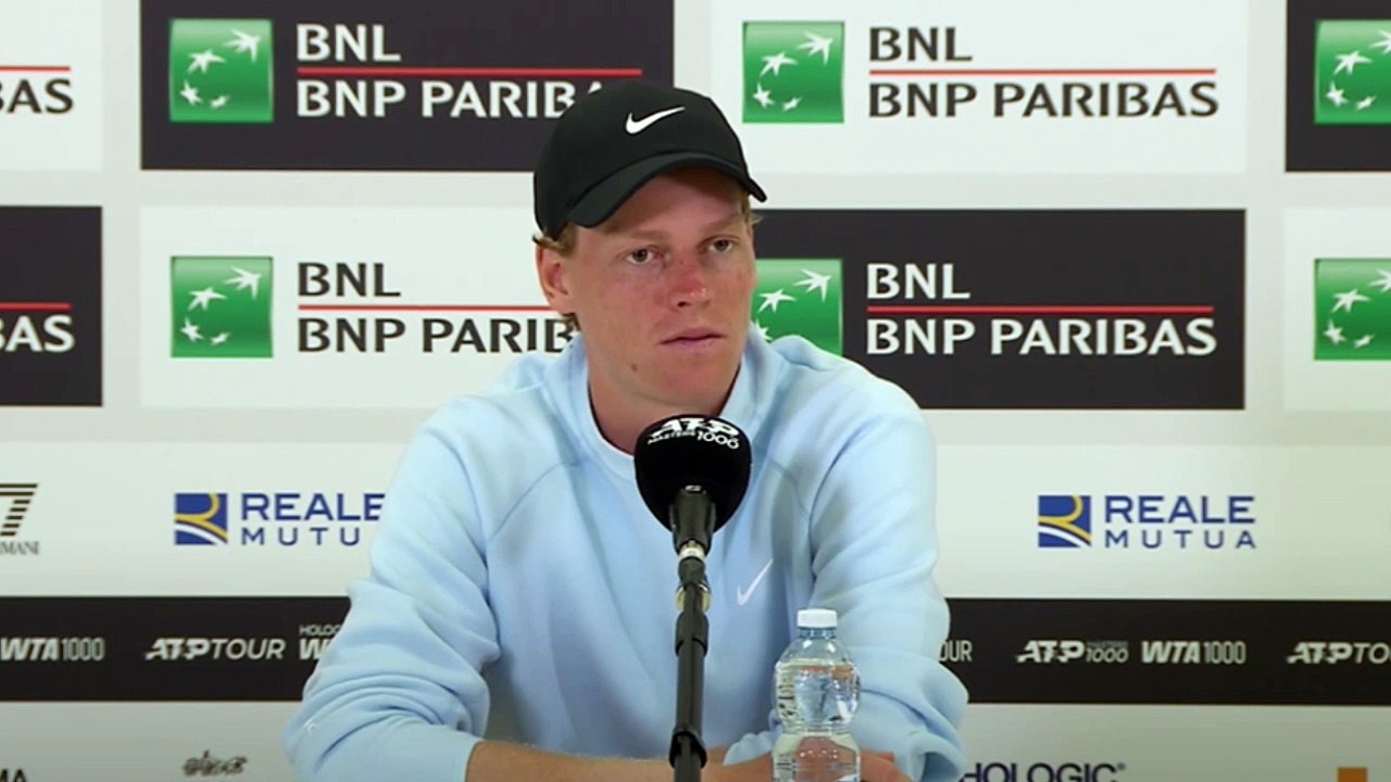 Tennis - Rome 2025 - Jannik Sinner on Jack Draper : "His support meant so much for me in this period"