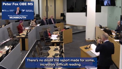 Peter Fox MS calling for urgent action on the NHS in Wales