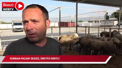 Kurban pazarı sessiz, üretici dertli:  “Vatandaş Sadece Fiyat Sorup Geçiyor”