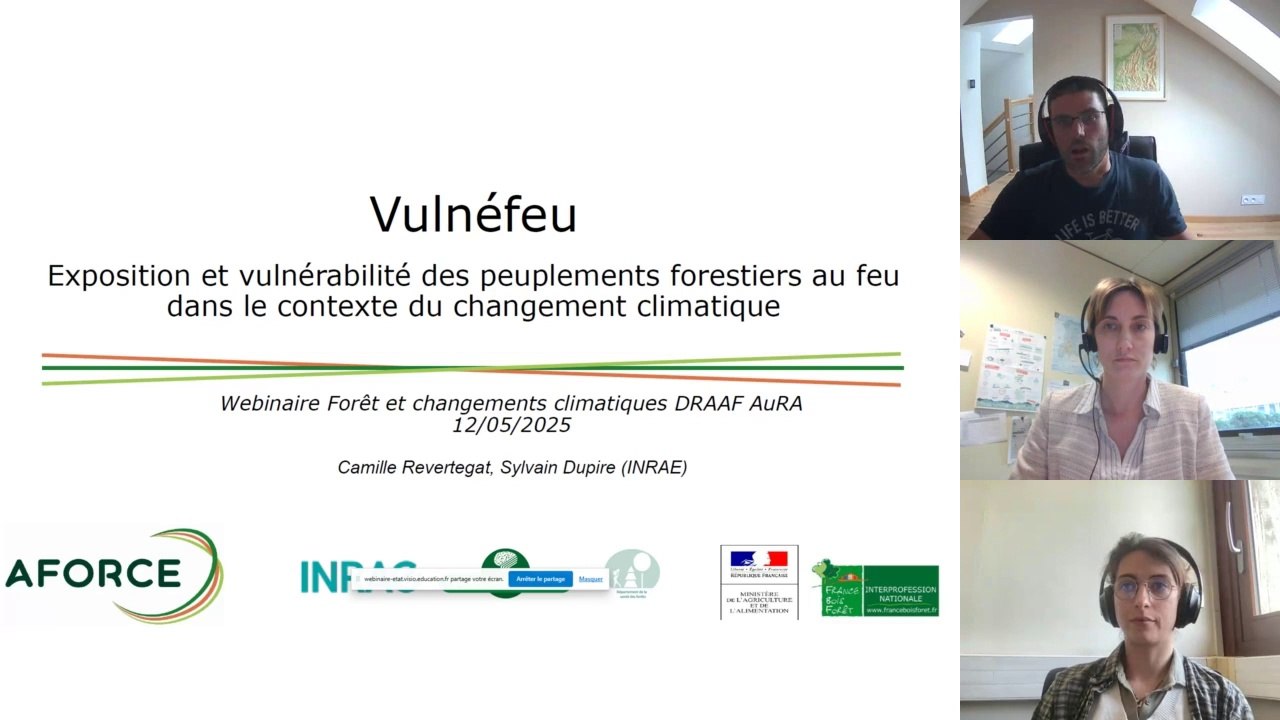 Webinaire #40 forêt et changements climatiques