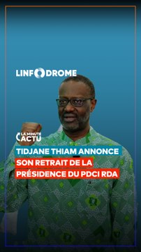 Rebondissement au PDCI RDA : Tidjane Thiam quitte la présidence du parti, mais reste président délégué.