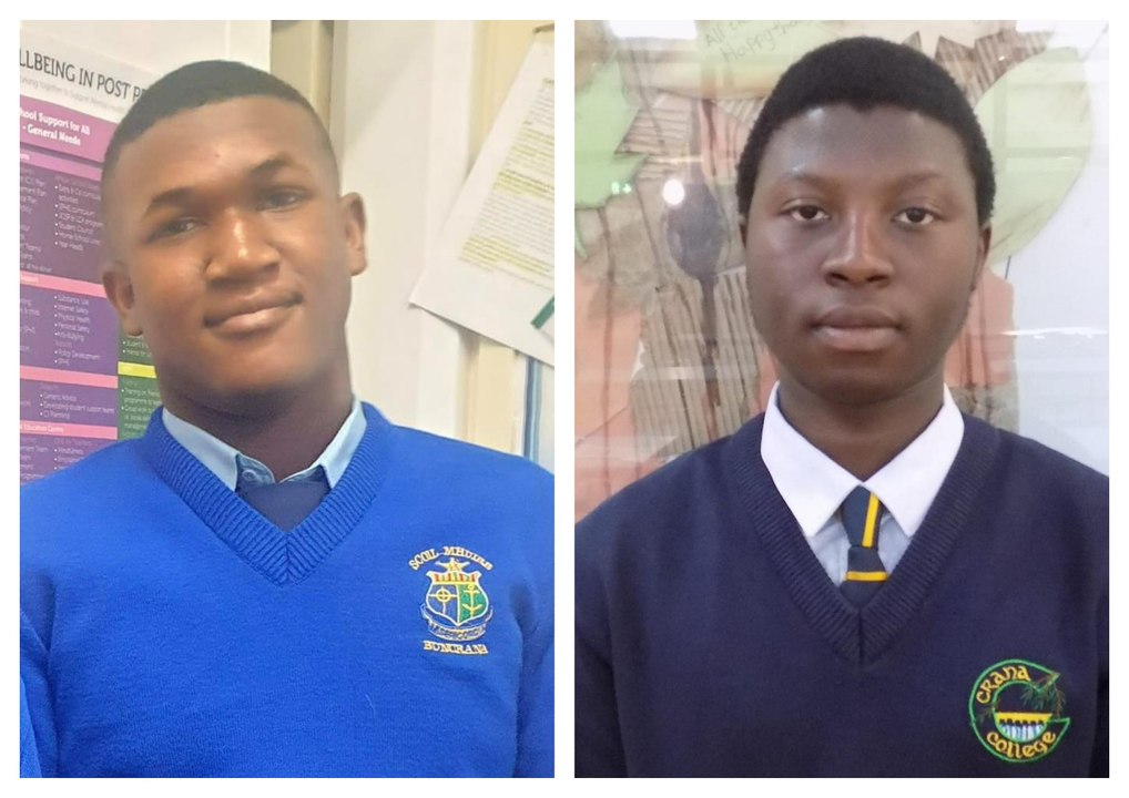Matt Sibanda and Emmanuel Familola remembered as boys with ‘warm and kind personalities and gentle natures’ in Stormont tributes
