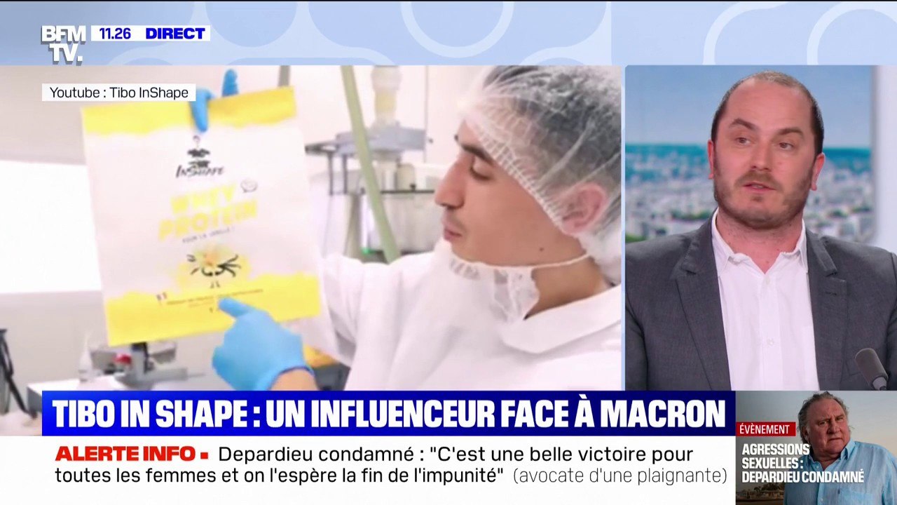 Avec ses plus de 26 millions d'abonnés sur YouTube, l'influenceur Tibo InShape va interviewer Emmanuel Macron ce mardi 13 mai
