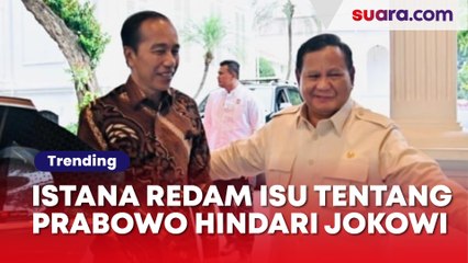 Prabowo Hindari Jokowi? Istana Bantah Isu Matahari Kembar