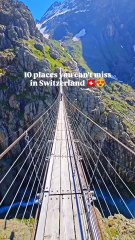 10 Places You Can't Miss in Switzerland #shorts #viralshorts