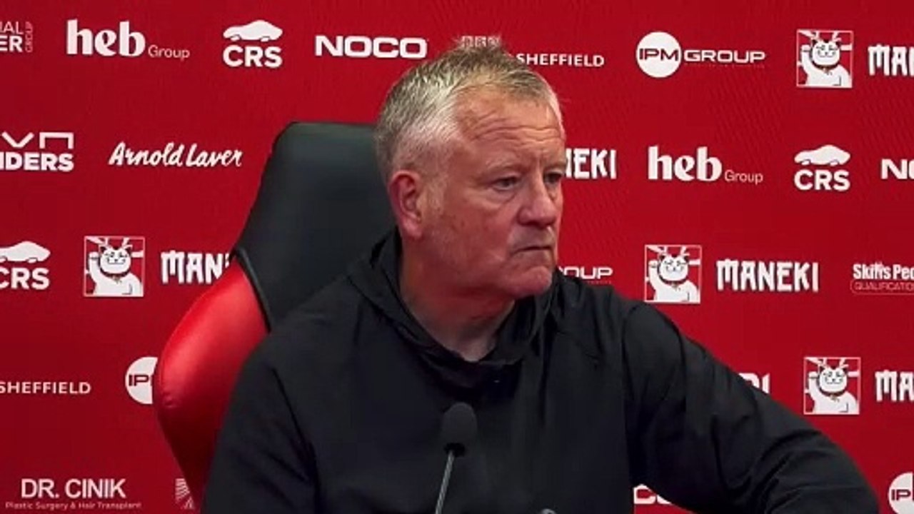 Chris Wilder reacts to Sheffield United’s play-off semi-final victory over Bristol City
