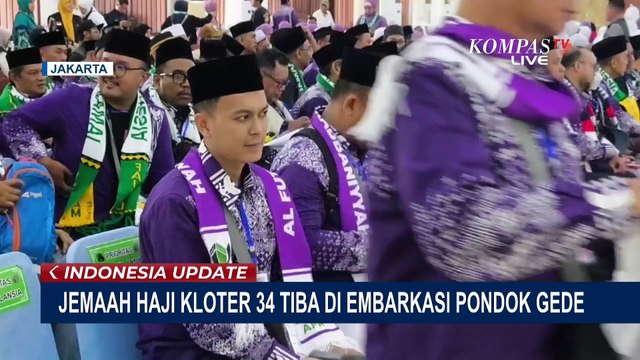 Jemaah Haji Kloter 34 Embarkasi Pondok Gede Jalani Pemeriksaan Kesehatan