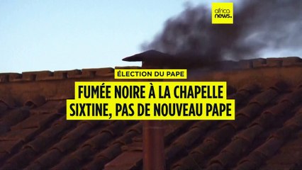 Conclave : fumée noire au Vatican, pas de nouveau pape mercredi soir