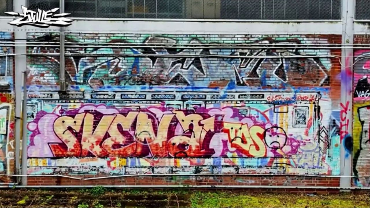 Graffiti Line & Street // HAMBURG Bhf. Ottensen (((Legendär Graffiti 2025 Video )