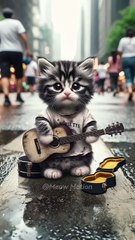 🥺No one listens to the cat sing #shorts  #funny #cat #cute #kitten