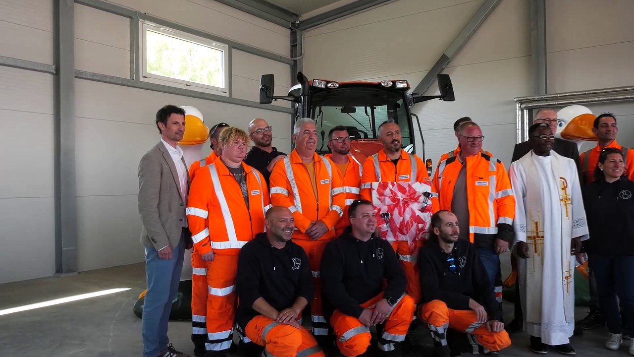 Eröffnung des Wirtschaftshofs Gänserndorf