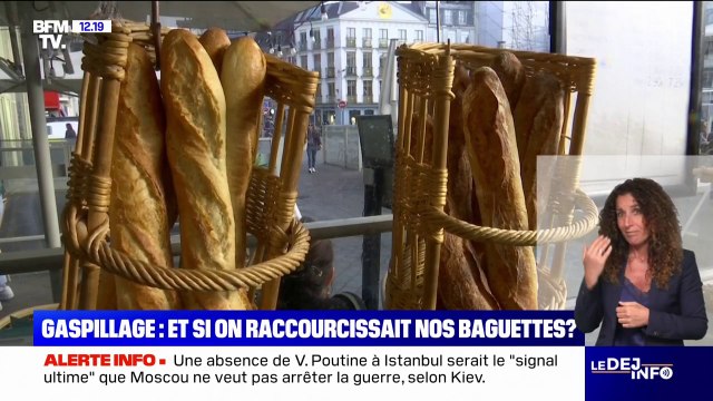 Faut-il raccourcir les baguettes de pain pour éviter le gaspillage?