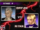 Tekken 3: Bryan vs. Nina battle