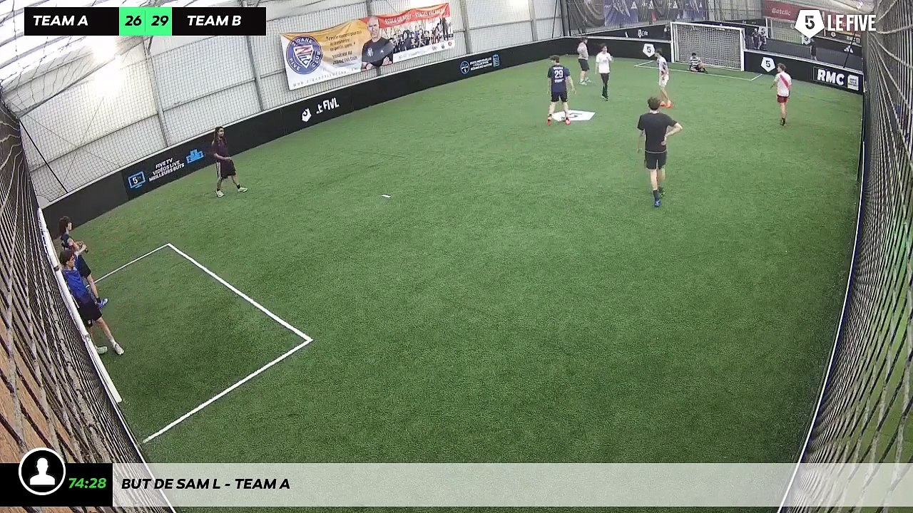 But de Sam L - Team A