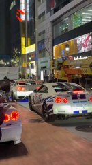 東京 Tokyo's revenge by night! 🚘🌙#bynight🌙 #日本 #東京 #tokyodrift#ドリフト