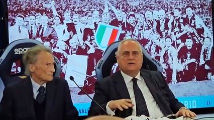 Lazio, Lotito parla accanto a Cragnotti - Pt2
