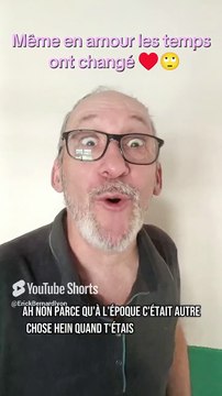 Même en amour les temps ont changé ♥️🙄
