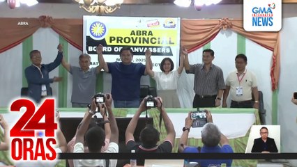 Sa Abra－Mga kaanak ni ES Bersamin na sina Takit at Anne Bersamin, iprinoklamang Gov at Vice Gov | 24 Oras