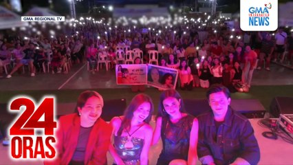 Sparkle stars, nagsaya sa Carabao-Carroza Festival at nagpasaya sa Kapuso Fiesta | 24 Oras