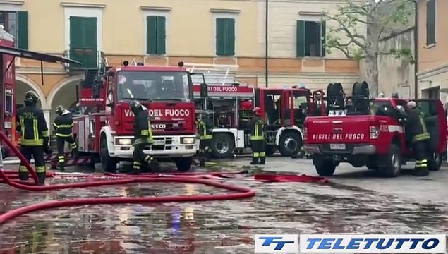 Video News - Pozzolengo, incendio alla casa di riposo
