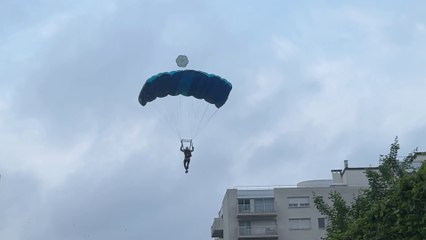 Wigan man parachutes off skyscraper
