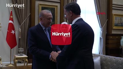 Cumhurbaşkanı Erdoğan, NATO Genel Sekreteri Mark Rutte'yi kabul etti