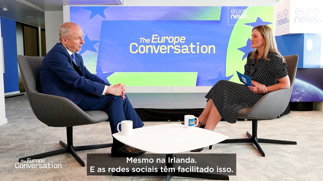 "A aspereza da linguagem preocupa-me bastante", diz o primeiro-ministro irlandês à Euronews