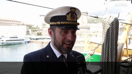 Vespucci, il Comandante in seconda: "Che emozione tornare nella mia Napoli"