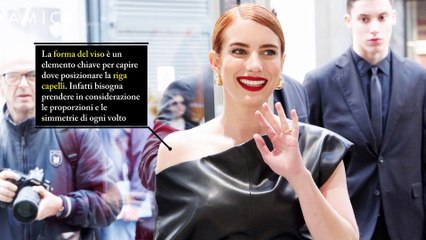 Dove fare la riga dei capelli in base alla propria forma del viso?