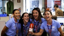 El 4x100 femenino ya tiene nombre: las Balas Rojas