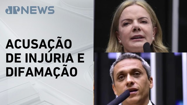 PGR pede que STF aceite queixa-crime de Gleisi Hoffmann contra Gustavo Gayer
