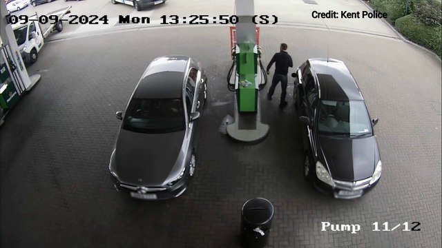 Fuel thief crashed into lamppost and car as he tried to evade police