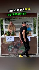 This boy outsmarted an old man in business 🤯 #shorts