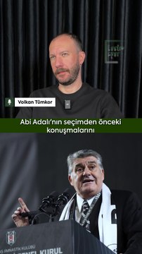 Volkan Tümkor: Serdal Adalı güven veren bir figür