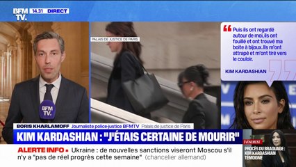 Kim Kardashian témoigne à la barre du procès de ses braqueurs: "J'étais certaine de mourir cette nuit-là"