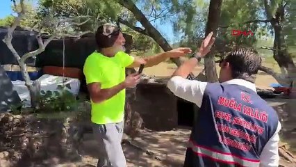 Doğal SİT alanına denize sıfır kaçak yapı dikmiş! Savunması pes dedirtti