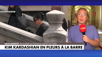Kim Kardashian en pleurs à la barre lors du procès de ses cambrioleurs