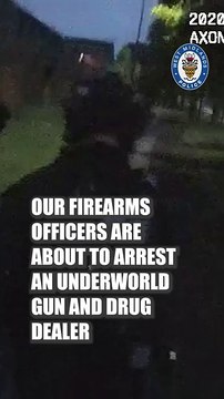 Gun and drug dealer arrested by armed officers after encrypted messages cracked